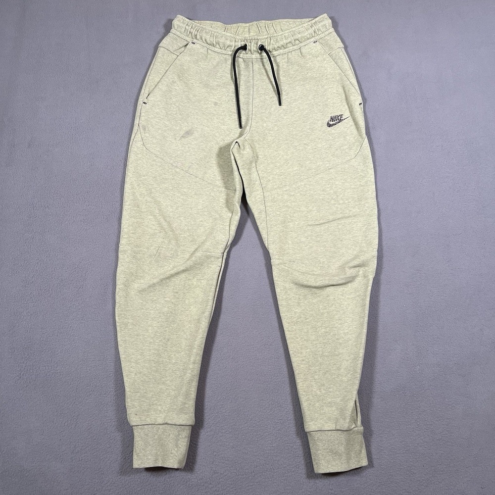 Nike Sportswear Tech Fleece Jogger Pants Mens Small Lime Green DD4706-303